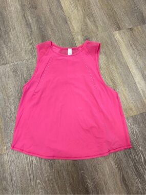 lululemon athletica Bright Pink Sculpt Tank Top